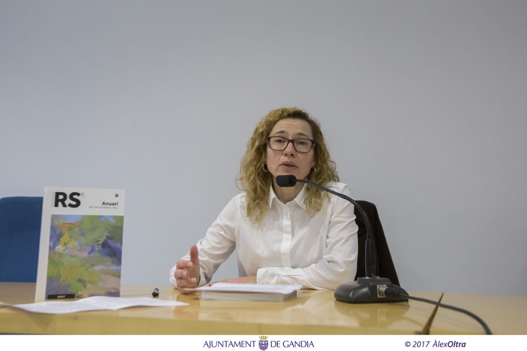 Isabel Canet, membre del consell de redacció de la Revista i consellera del CEIC Alfons el Vell