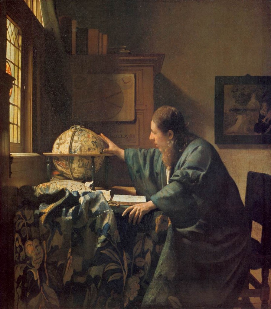 L'astrònom. Johannes Vermeer, 1668